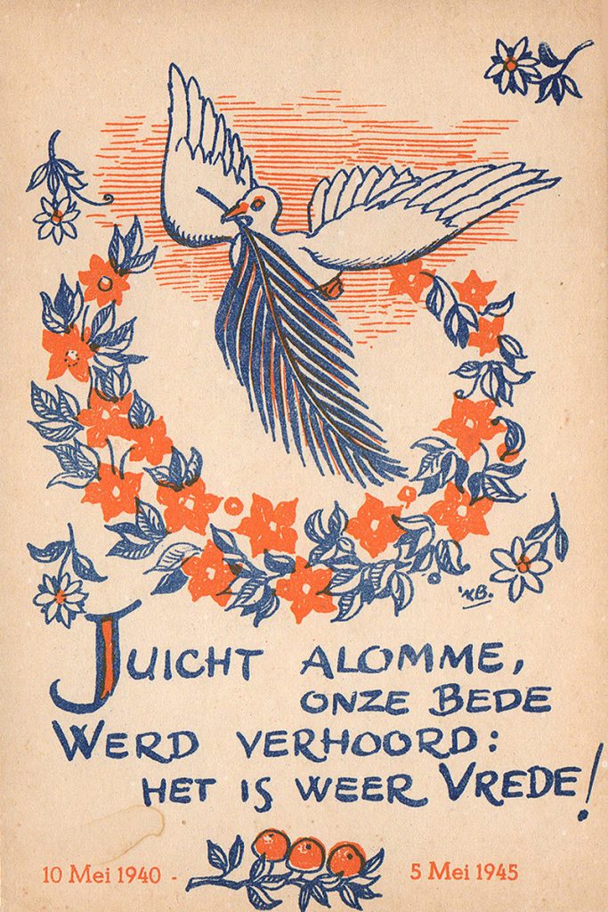 Juicht Alomme, onze Bede werd verhoord: Het is weer Vrede!