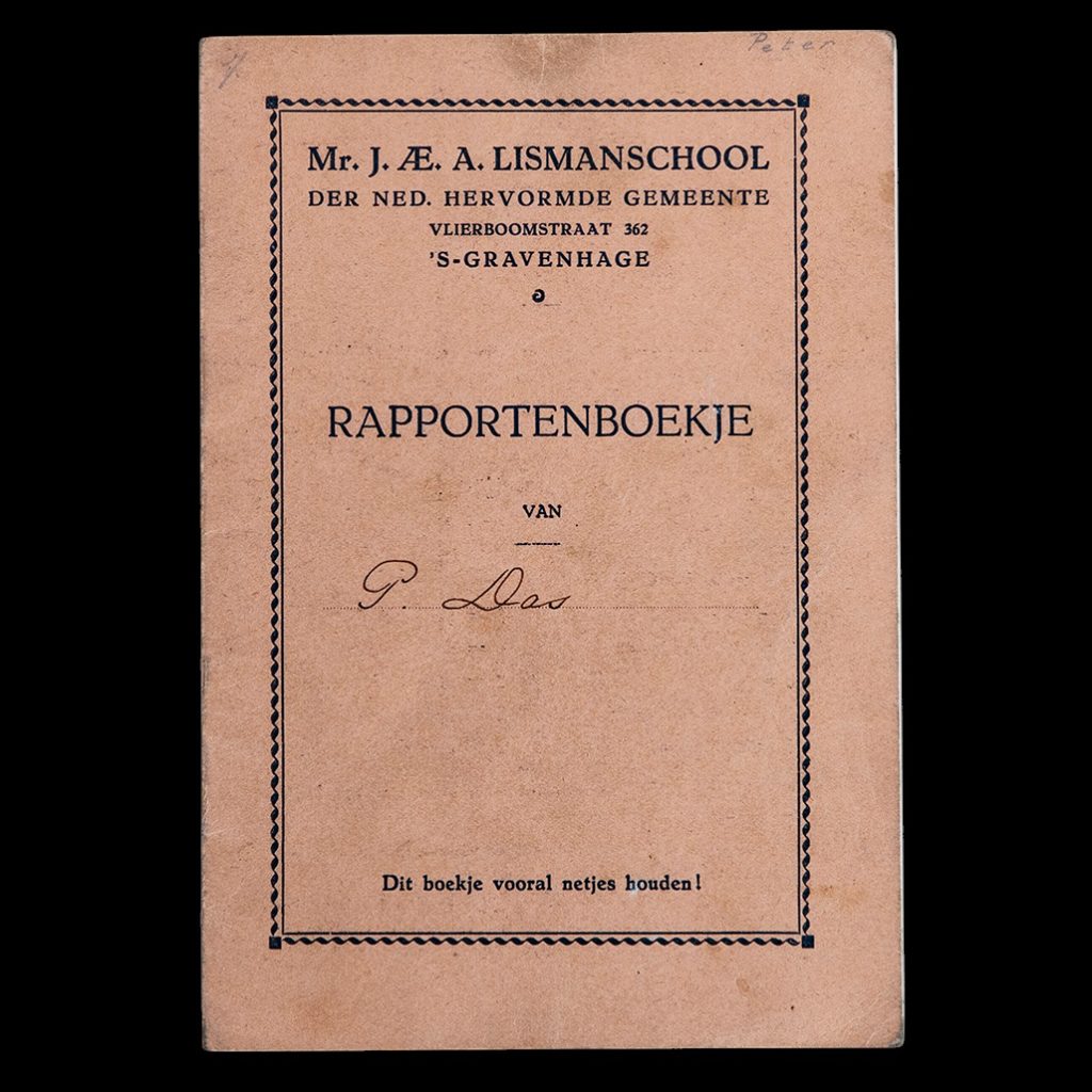 Rapport van Peter Das, Den Haag 1942 – 1943