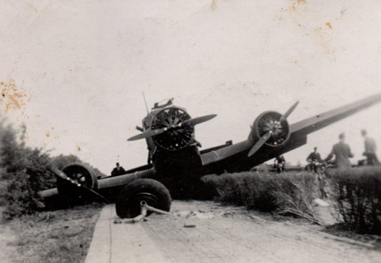 Gecrashte JU-52