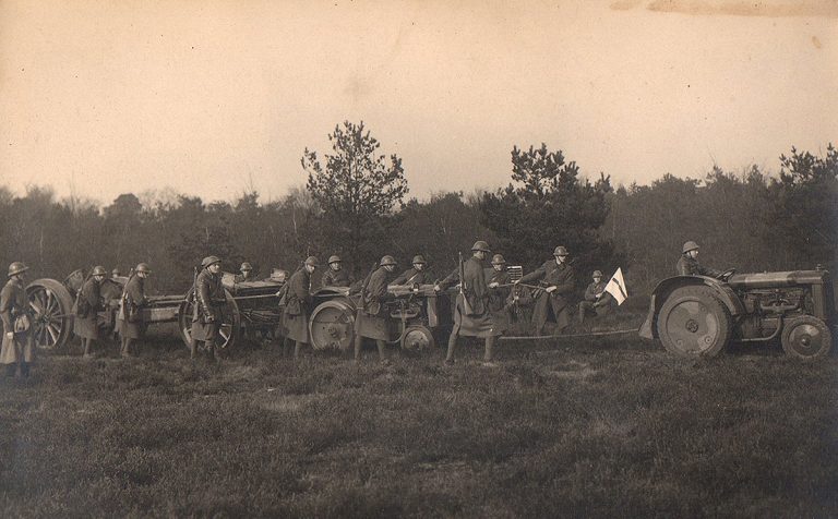 Oefening in het veld