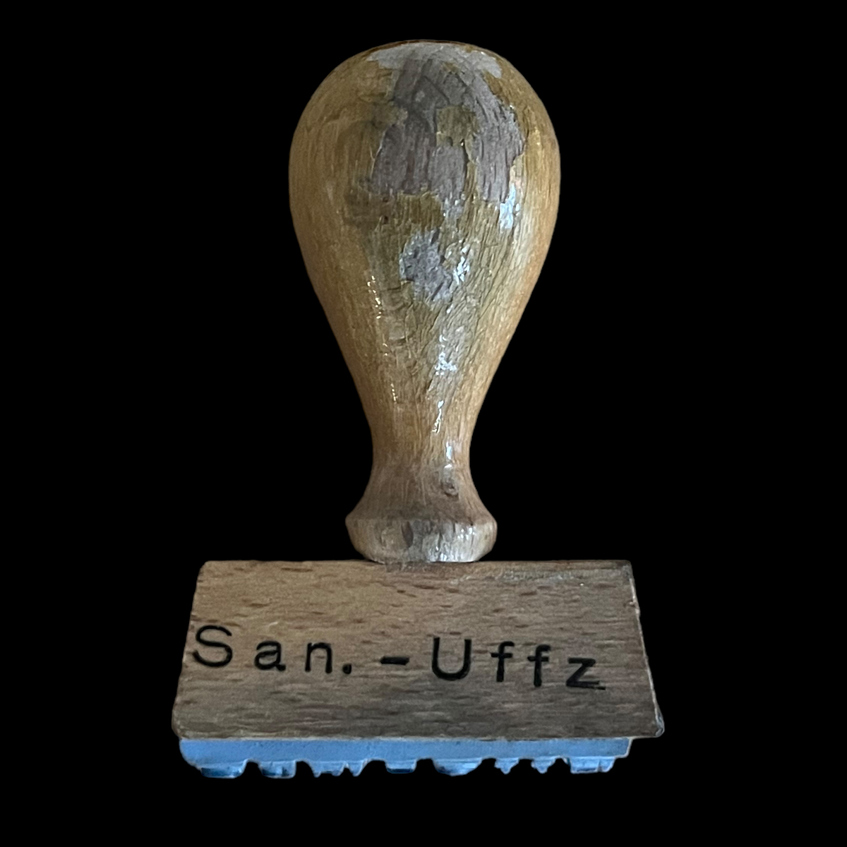 Duitse stempel San. -Uffz