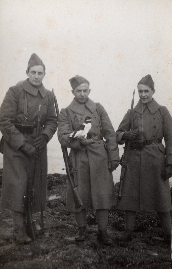 Op het strand van ‘s-Gravenzande februari 1940